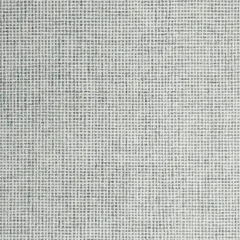 10' X 14' Green and Ivory Wool Checkered Hand Tufted Area Rug