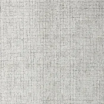 8' X 10' Gray and Ivory Wool Checkered Hand Tufted Area Rug