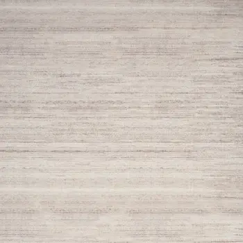 8' X 10' Ivory and Light Brown Washable Area Rug