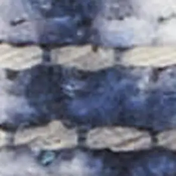 4' X 6' Ivory and Blue Floral Power Loom Area Rug