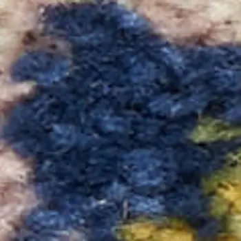 3' X 5' Blue and Beige Floral Power Loom Area Rug