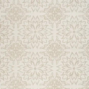 8' X 10' Beige And Ivory Floral Area Rug