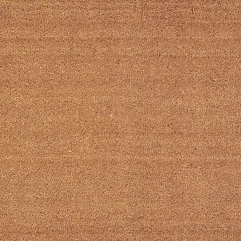 24" X 36" Natural Coir Solid Color Outdoor Door Mat