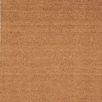 24" X 48" Natural Coir Solid Color Outdoor Door Mat