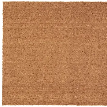 24" X 48" Natural Coir Solid Color Outdoor Door Mat
