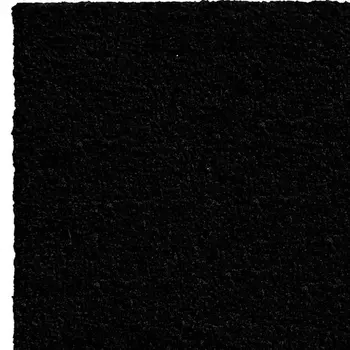 24" X 36" Black and Natural Coir Hello Outdoor Door Mat