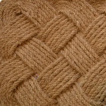18" X 30" Brown Coir Weave Outdoor Door Mat