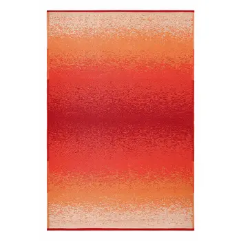4' X 6' Orange Indoor Outdoor Area Rug
