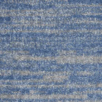9' X 12' Gray Black and Ivory Abstract Area Rug