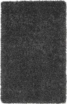 3' X 4' Gray Shag Area Rug