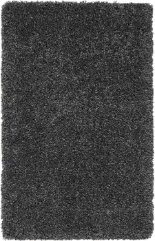 3' X 4' Gray Shag Area Rug