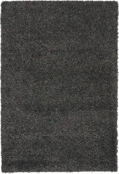 4' X 6' Gray Shag Area Rug