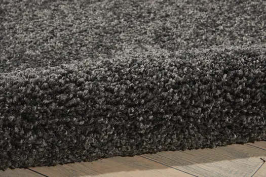 5' X 7' Gray Shag Area Rug