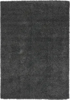 7' X 10' Gray Shag Area Rug