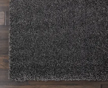 8' X 10' Gray Shag Area Rug