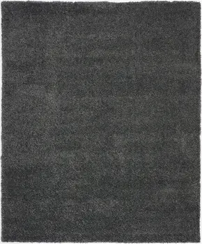8' X 10' Gray Shag Area Rug