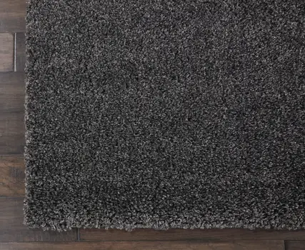 8' X 10' Gray Shag Area Rug