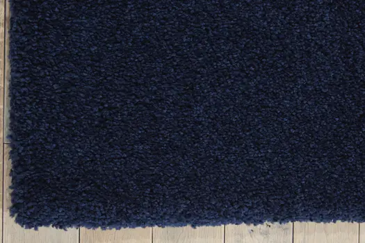 5' X 7' Blue Shag Area Rug