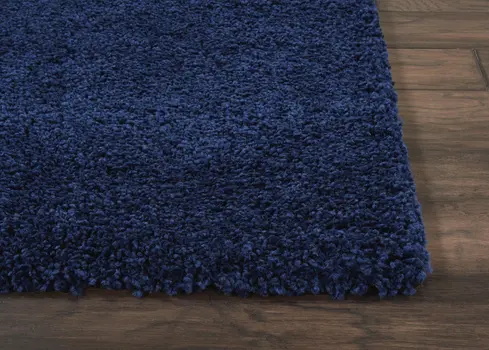 8' X 10' Blue Shag Area Rug