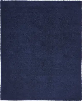 8' X 10' Blue Shag Area Rug
