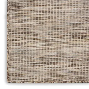 3' X 5' Beige And Ivory Indoor Outdoor Area Rug
