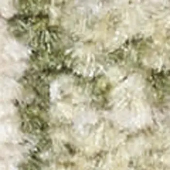 6' Ivory Floral Runner Rug