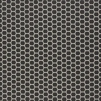 8' X 10' Black And Ivory Geometric Indoor Outdoor Area Rug