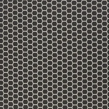 10' X 14' Black And Ivory Geometric Indoor Outdoor Area Rug