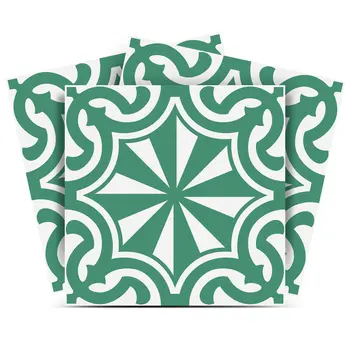 12" X 12" Glenda Sage Removable Peel and Stick Tiles