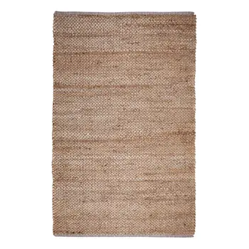 4' X 6' Natural Jute Hand Woven Area Rug