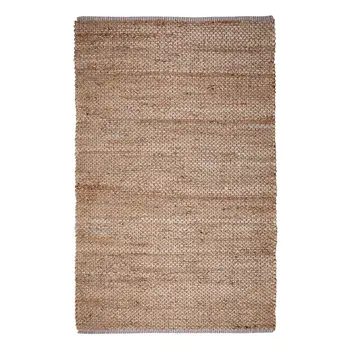 4' X 6' Natural Jute Hand Woven Area Rug