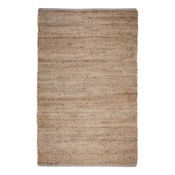 5' X 8' Natural Jute Hand Woven Area Rug