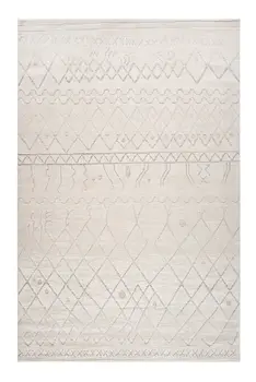 8' X 11' Gray and Beige Abstract Distressed Area Rug