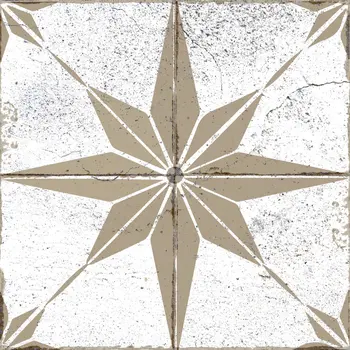 7" x 7" Gray Beige and Sand Brown Avani Mosaic Peel and Stick Removable Tiles