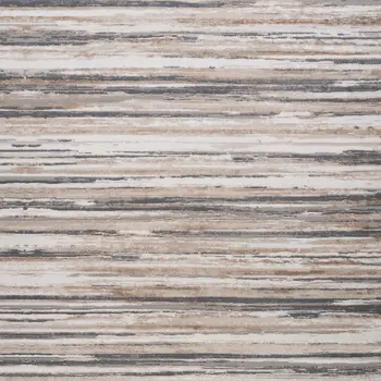 4' X 6' Beige and Gray Abstract Distressed Area Rug