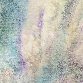 3' X 5' Beige Blue and Gray Abstract Washable Non Skid Indoor Outdoor Area Rug