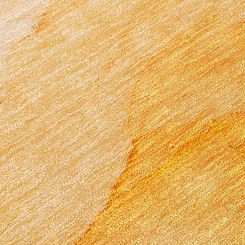 8' Round Orange Abstract Washable Non Skid Indoor Outdoor Area Rug