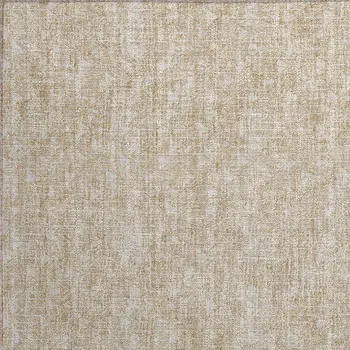 2' X 3' Tan Geometric Washable Non Skid Indoor Outdoor Area Rug