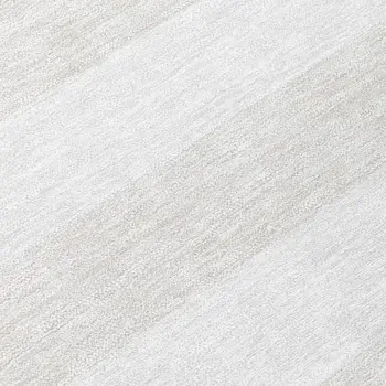 2' X 8' Ivory Striped Washable Indoor Outdoor Runner Rug