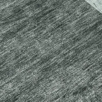 2' X 3' Black and Green Abstract Washable Indoor Outdoor Area Rug
