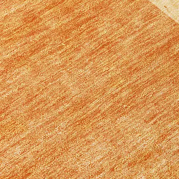 8' X 8' Terra Cotta Round Abstract Washable Indoor Outdoor Area Rug