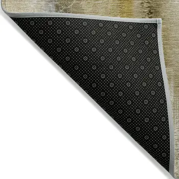 10' X 14' Taupe Washable Non Skid Indoor Outdoor Area Rug