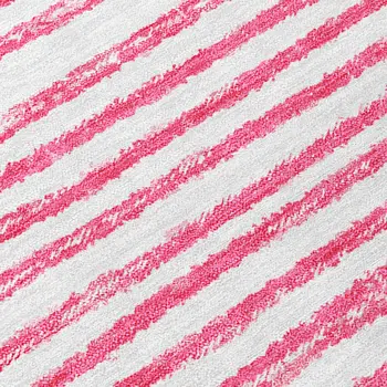 10' X 14' Blush Abstract Washable Non Skid Indoor Outdoor Area Rug