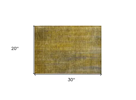 2' X 3' Chocolate Striped Washable Non Skid Indoor Outdoor Area Rug