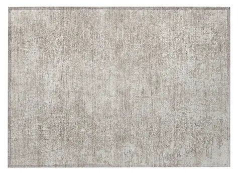 2' X 3' Ivory Abstract Washable Non Skid Indoor Outdoor Area Rug