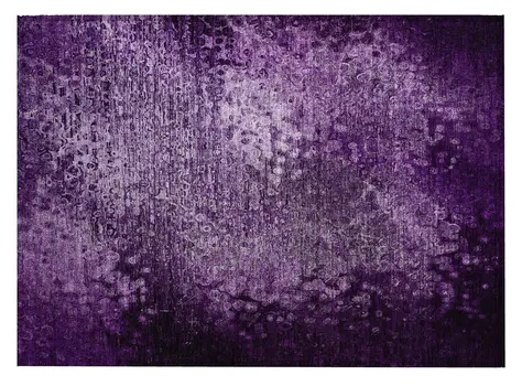 2' X 3' Purple Washable Non Skid Indoor Outdoor Area Rug