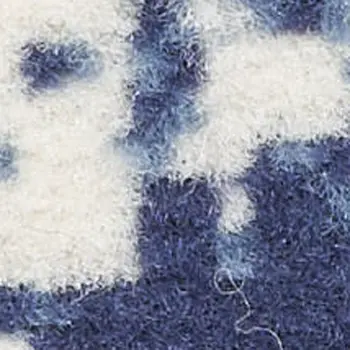 8' Gray and Ivory Geometric Non Skid Runner Rug