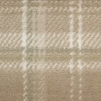 5' X 7' Brown Geometric Area Rug