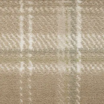 5' X 7' Green Geometric Area Rug