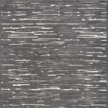 5' X 7' Gray Geometric Area Rug